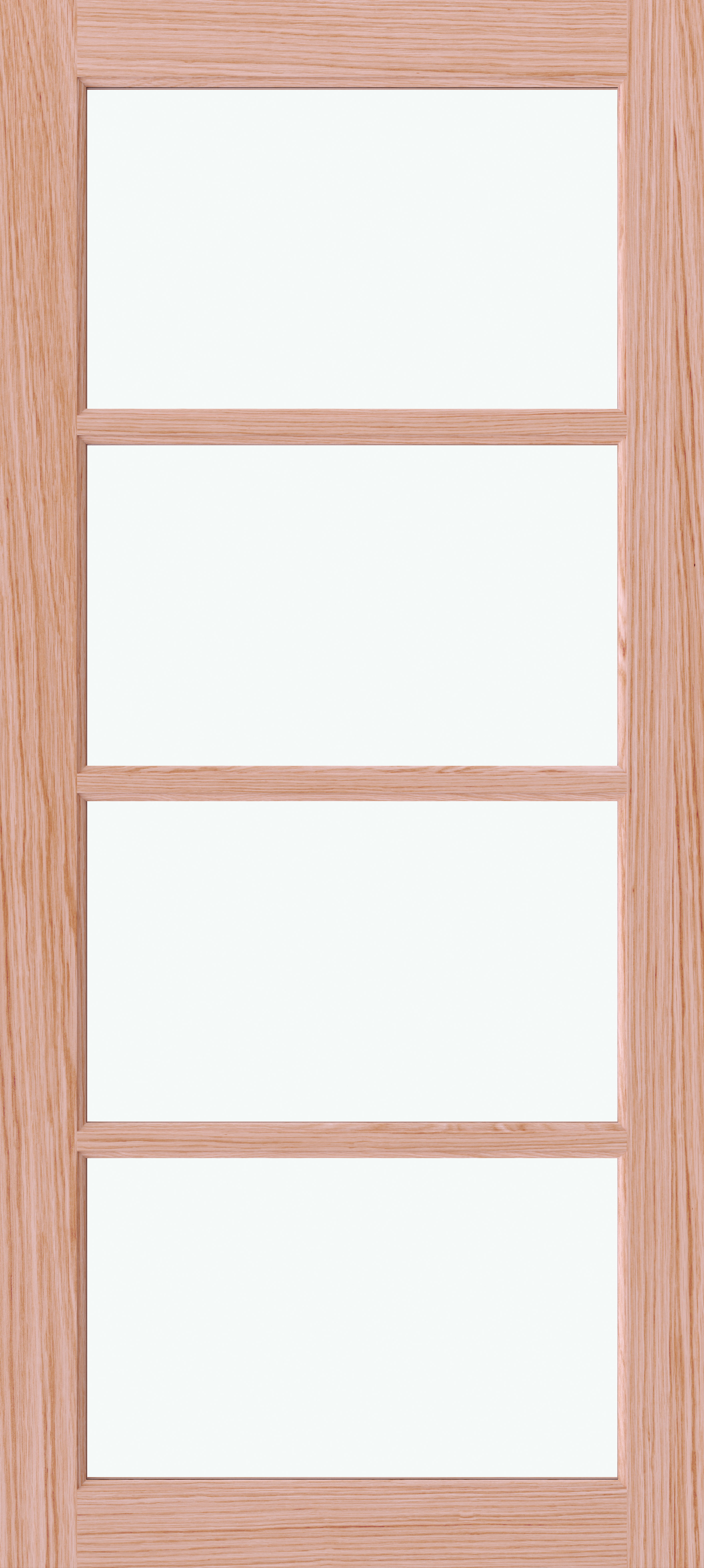 Karona™ Wood Interior Doors: K6040 4-Lite | Reliable and Energy